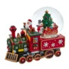 Kurt Adler 120MM Musical Santa Driving Train Water Globe 1 Kurt Adler 120MM Musical Santa Driving Train Water Globe -Finest Christmas Decoration c5563 66004.1655717366