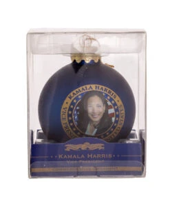 Kurt Adler Vice President Kamala Harris Glass Ball Ornament -Finest Christmas Decoration c7759 01 18892.1627046703