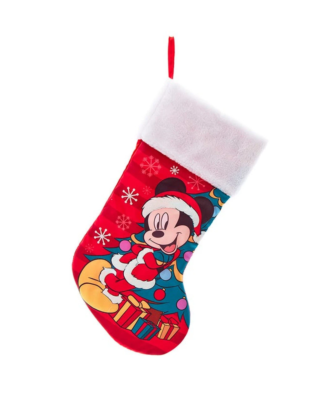 Kurt Adler 19" Disney Mickey Mouse With Tree Stocking 3 Kurt Adler 19" Disney Mickey Mouse With Tree Stocking