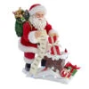Kurt Adler 10.5" Fabriché™ Lighted Chimney Santa 1 Kurt Adler 10.5" Fabriché™ Lighted Chimney Santa -Finest Christmas Decoration fa0151 26130.1628265320