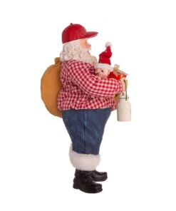 Kurt Adler 10.5" Fabriché™ Farmer Santa -Finest Christmas Decoration fa0153 02 42877.1628266843