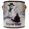 Snow Day (Crumb Coffee Cake) Scented Jar Candle (20 Oz) Decorative Ceramic Jar Candle With True To Life Fragrance Made In USA -Finest Christmas Decoration farm fresh snow day 32126.1630598237