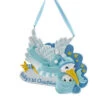 Kurt Adler Personalized Baby's 1st Christmas Blue Stork Ornament -Finest Christmas Decoration h5627b 35129.1621515607