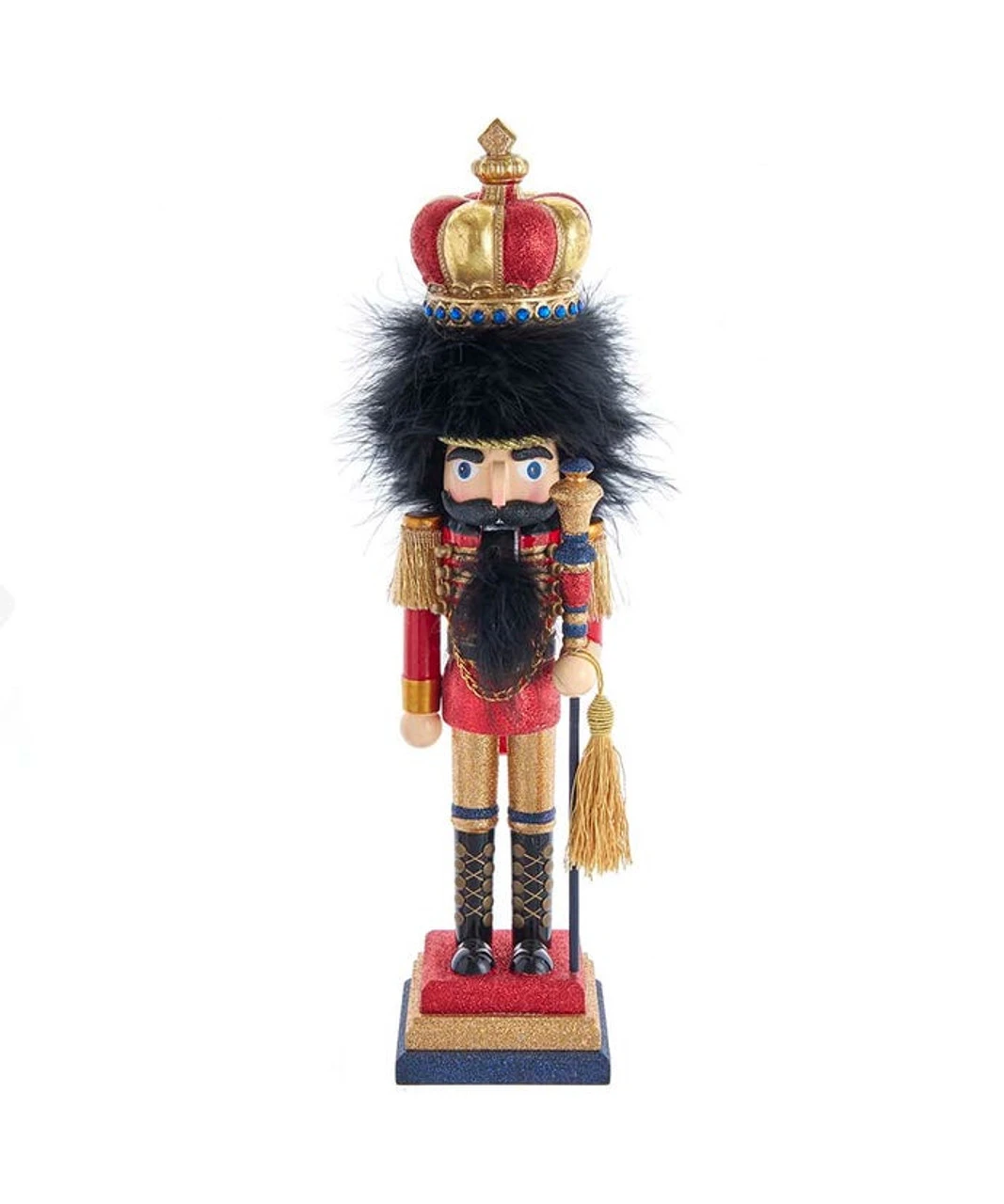 Kurt Adler 18" Hollywood™ Red And Gold Soldier Nutcracker 3 Kurt Adler 18" Hollywood™ Red And Gold Soldier Nutcracker