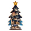 Kurt Adler Light-Up LED Wooden Christmas Tree With Village Scene -Finest Christmas Decoration jel0962 84054.1621934073