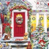 Winter Welcome Christmas Cards - Box Of 15 Cards & 16 Foil Line Envelopes -Finest Christmas Decoration jr001e 06299.1635166788