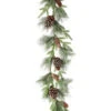 48" Pine Garland With Cones -Finest Christmas Decoration mVYegmQ 70828.1616342263