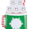 Personalized Marshmallow Mug Family Of 5 Ornament