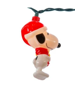 Kurt Adler Peanuts10-Light LED Snoopy And Woodstock Light Set -Finest Christmas Decoration pn9191 05 32918.1606914136