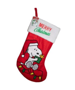Kurt Adler Peanuts© Snoopy Applique Stocking