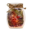 Stony Creek - Jar Shaped Decorative Light - Hand-Painted Scene Cabin With Pick-Up Truck -Finest Christmas Decoration stony creek 722280 53315.1646782994