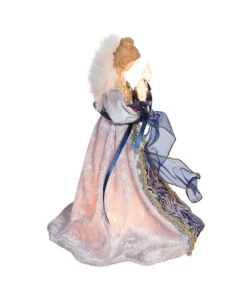 Kurt Adler Blue With Gold Trim Angel Treetop -Finest Christmas Decoration ul2228 02 95761.1622378829