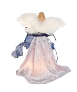Kurt Adler Blue With Gold Trim Angel Treetop -Finest Christmas Decoration ul2228 03 08996.1622378830