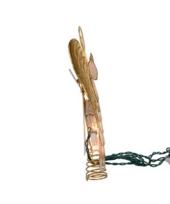 Kurt Adler UL 10-Light Capiz Angel Lighted Treetop 10 Kurt Adler UL 10-Light Capiz Angel Lighted Treetop -Finest Christmas Decoration ul3169 02 06525.1622464426
