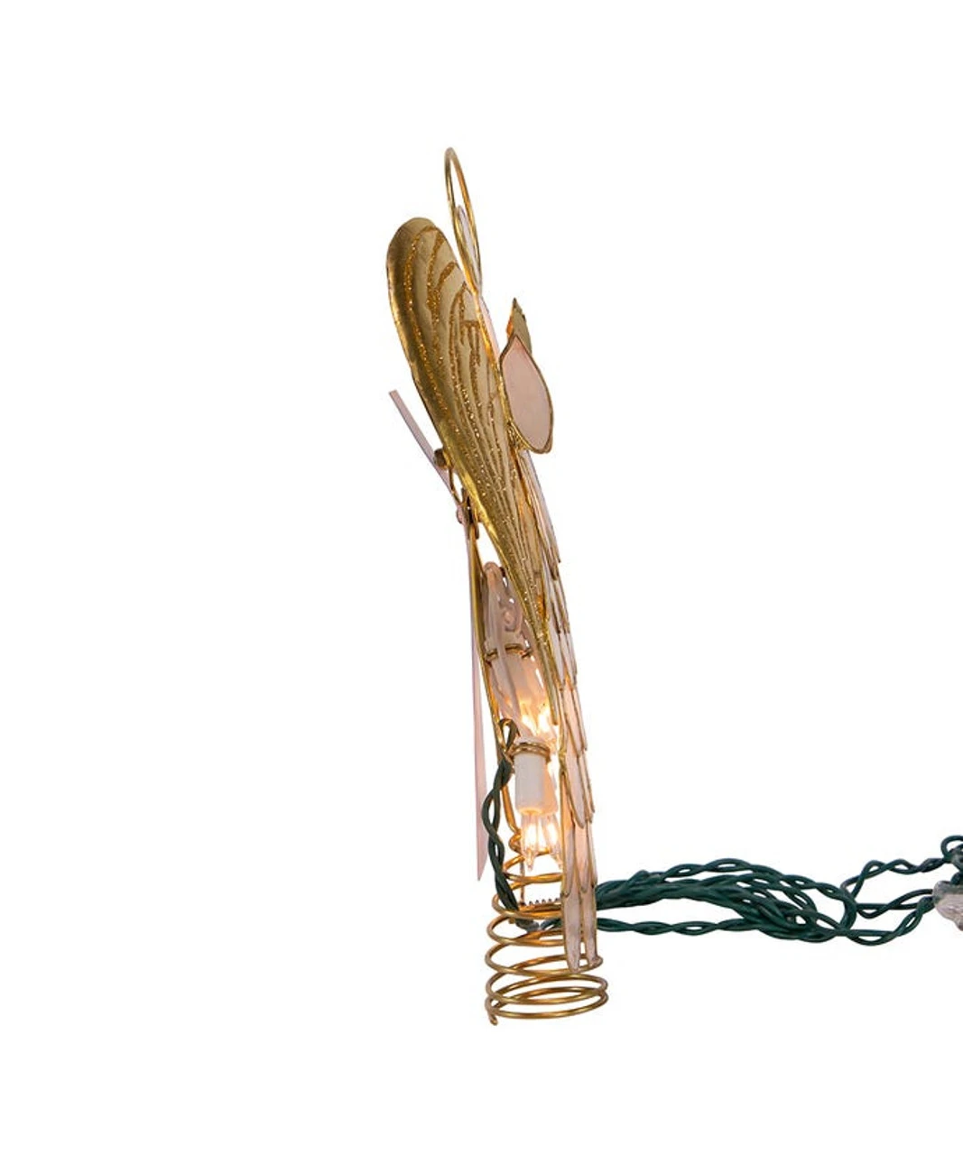 Kurt Adler UL 10-Light Capiz Angel Lighted Treetop 5 Kurt Adler UL 10-Light Capiz Angel Lighted Treetop - Image 3