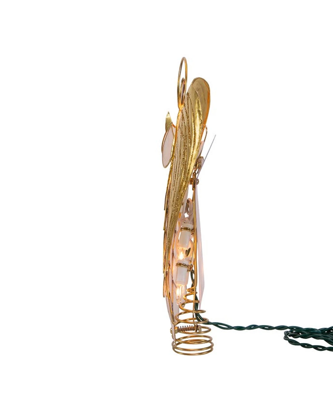 Kurt Adler UL 10-Light Capiz Angel Lighted Treetop 7 Kurt Adler UL 10-Light Capiz Angel Lighted Treetop - Image 5