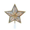 Kurt Adler Gold Glitter And Iridescent Lighted Star Treetop -Finest Christmas Decoration ul4014 76840.1622464990