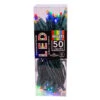 Kurt Adler UL 50-Light 5MM Multicolored LED Green Wire Light Set -Finest Christmas Decoration ul4100mu 01 1 63926.1655569611