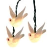Kurt Adler Glittered Dove Novelty Light Set -Finest Christmas Decoration ul4359 38675.1654608033