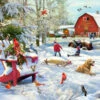 The Farm At Christmas Jigsaw Puzzle 1000 Piece 2 The Farm At Christmas Jigsaw Puzzle 1000 Piece -Finest Christmas Decoration vc1199e 55120.1635161667