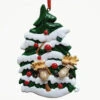 Kurt Adler Moose Christmas Tree Family Of 2 Ornament For Personalization -Finest Christmas Decoration w8533 10888.1654684122