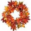 24" Mixed Berry & Maple Leaf Wreath 2 24" Mixed Berry & Maple Leaf Wreath -Finest Christmas Decoration woiTrq0I 94971.1614777109