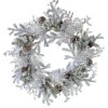 24" Snowy Pinecone Wreath 2 24" Snowy Pinecone Wreath -Finest Christmas Decoration ygig4zkw 54823.1608033066